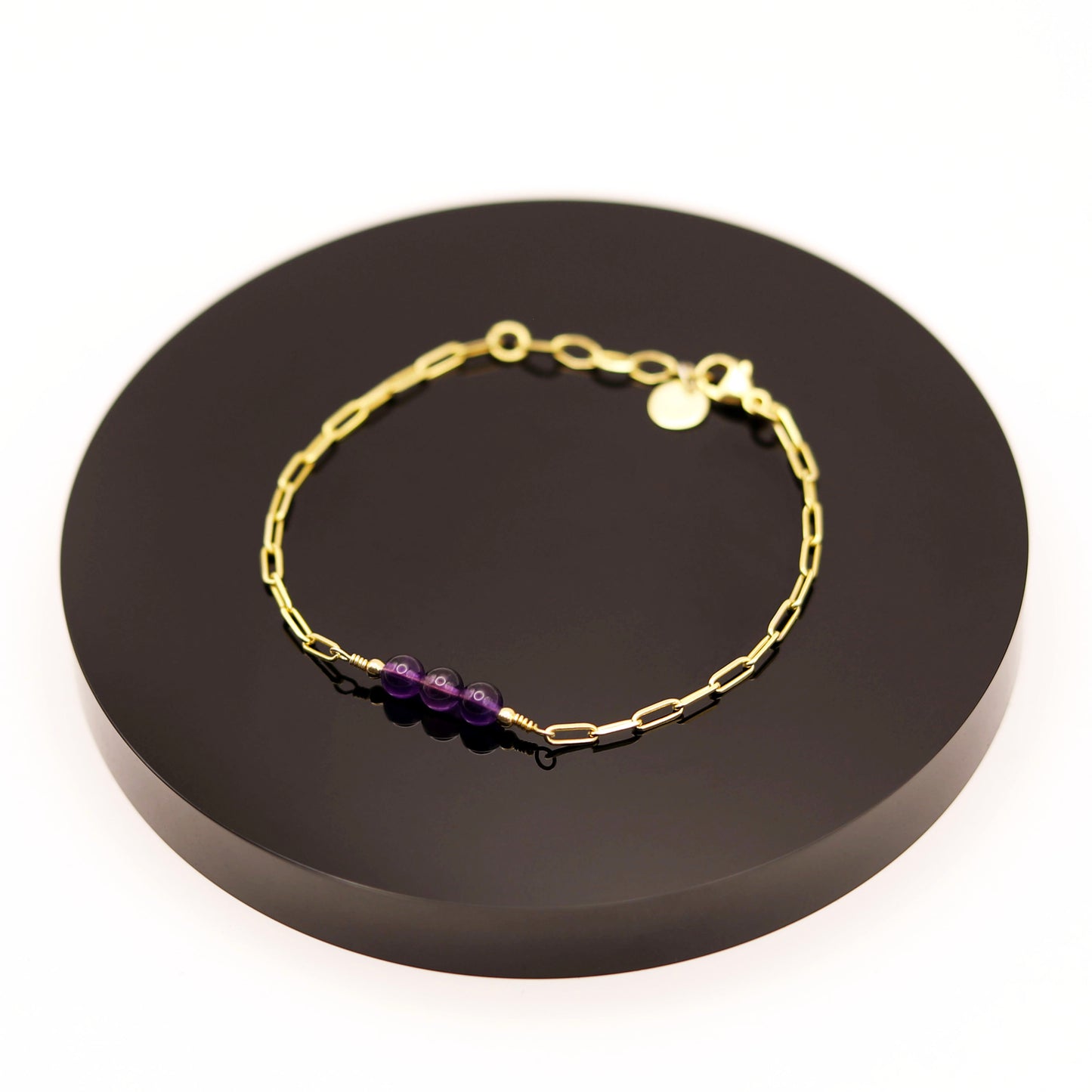 
                  
                    Pulsera Amatista Cadena
                  
                