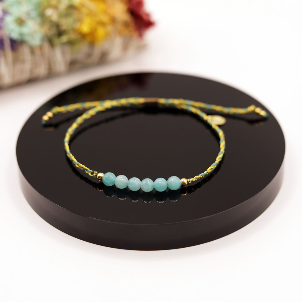 
                  
                    Pulsera Amazonita Trenza
                  
                
