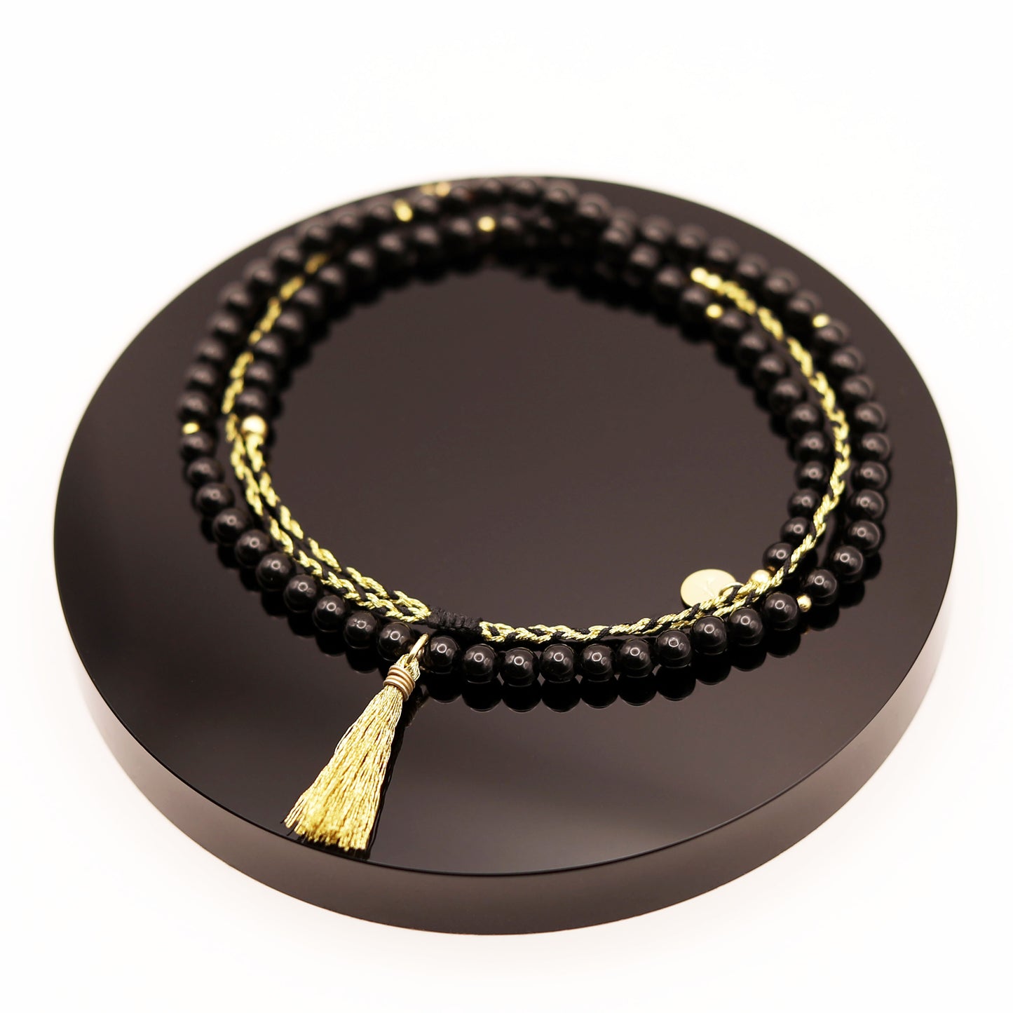 
                  
                    Collar Turmalina Negra Trenza
                  
                