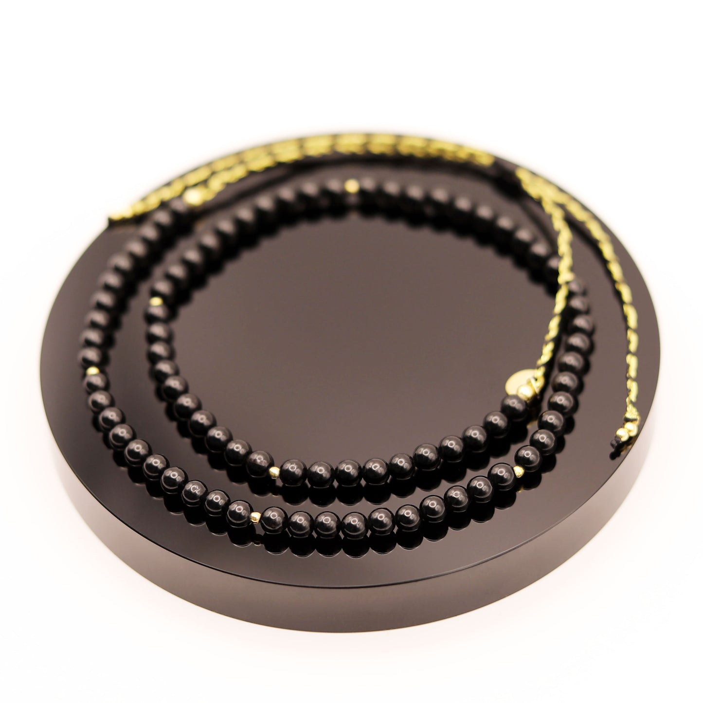 
                  
                    Collar Turmalina Negra Trenza
                  
                