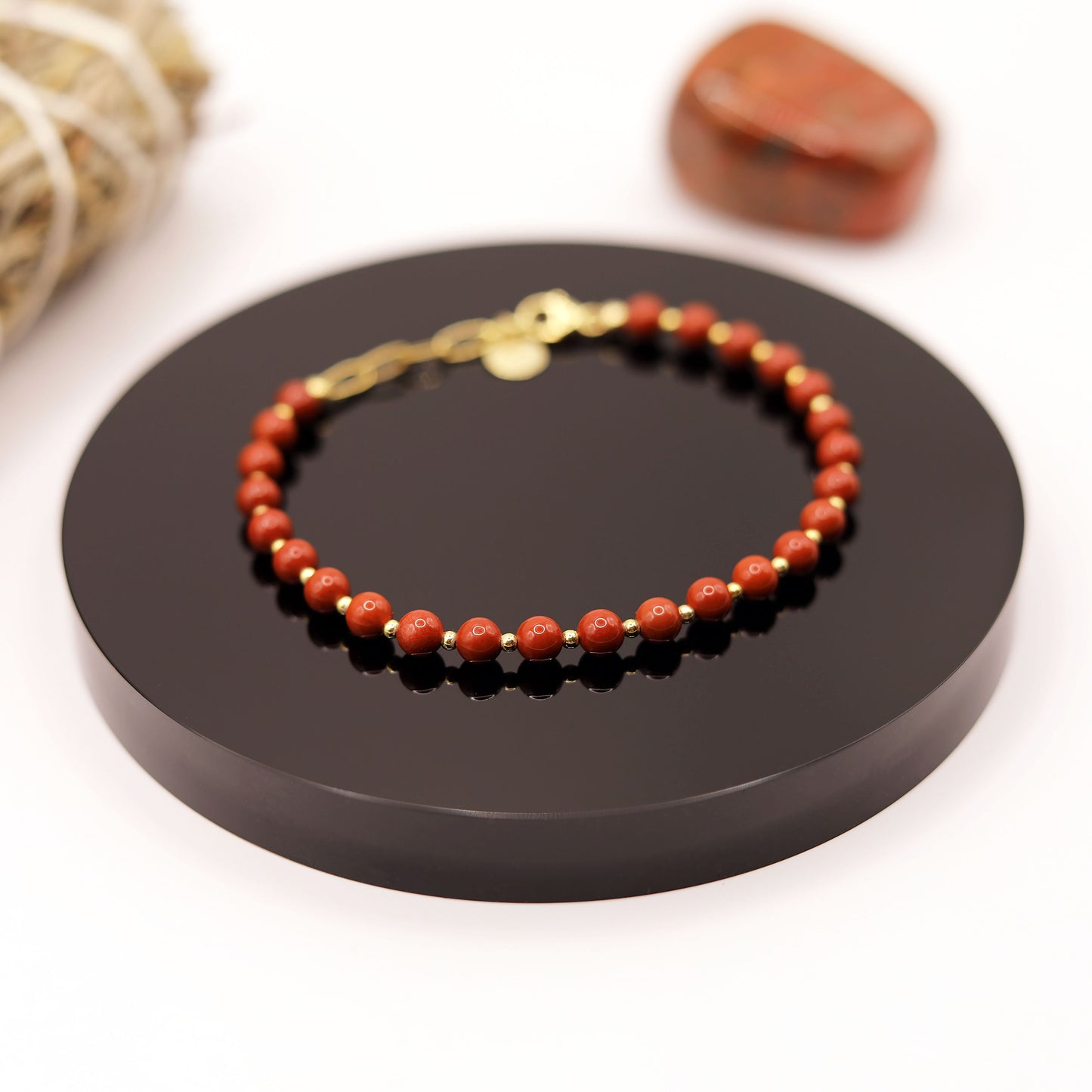 
                  
                    Pulsera Jaspe Rojo
                  
                