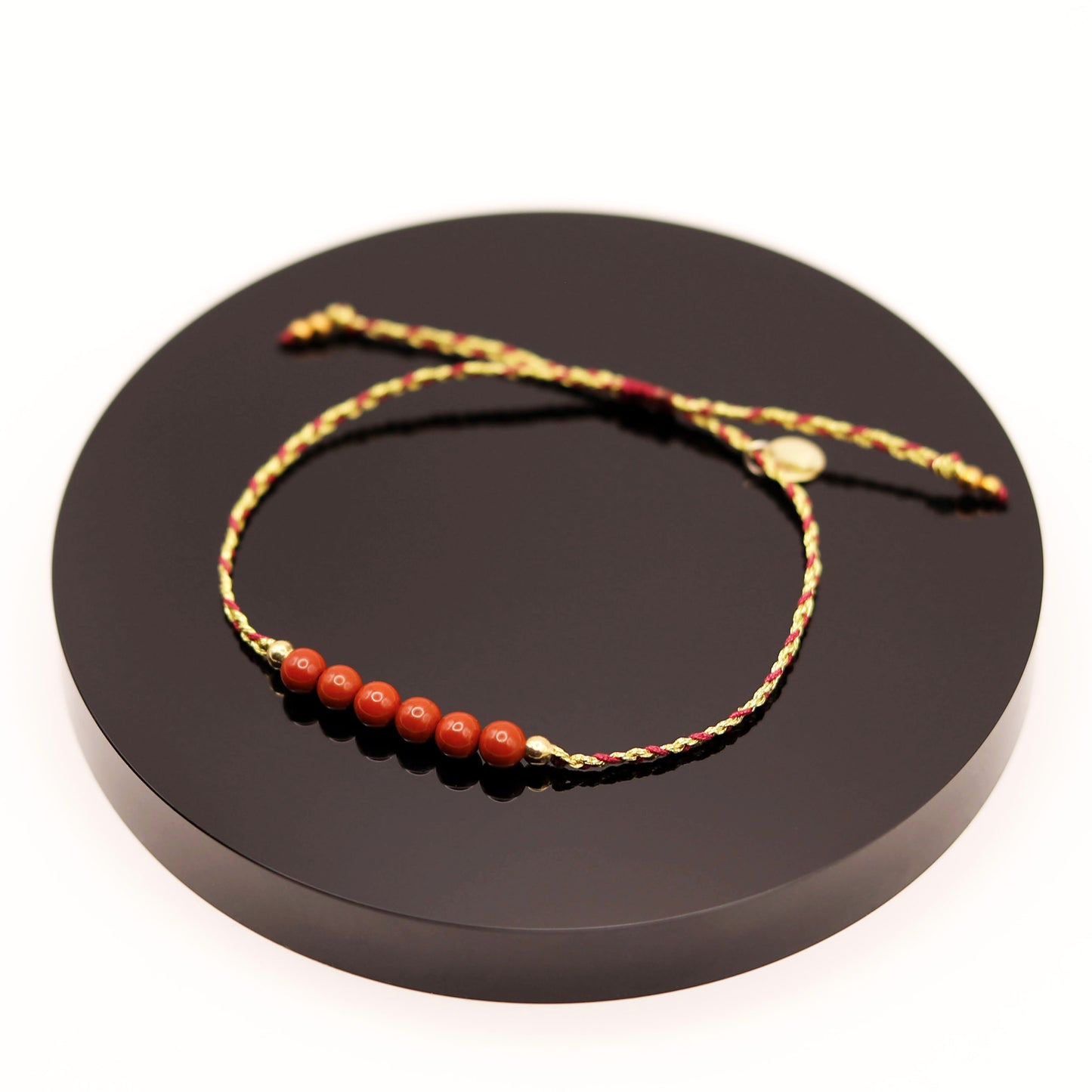 
                  
                    Pulsera Jaspe Rojo Trenza
                  
                