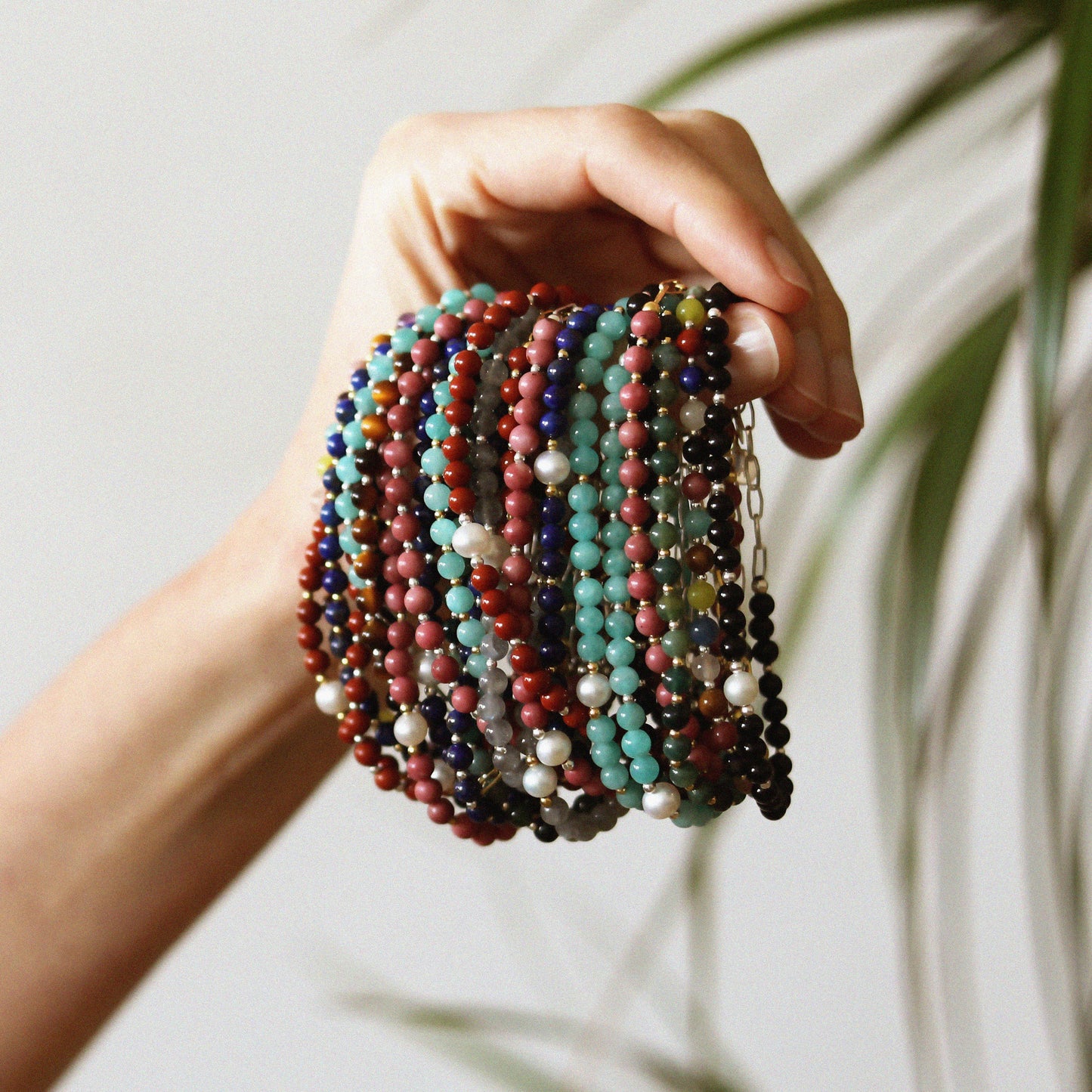 
                  
                    Pulsera Amazonita Perla
                  
                
