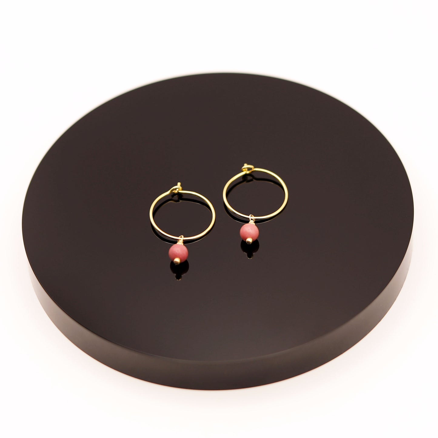 
                  
                    Pendientes Aro Rodonita
                  
                