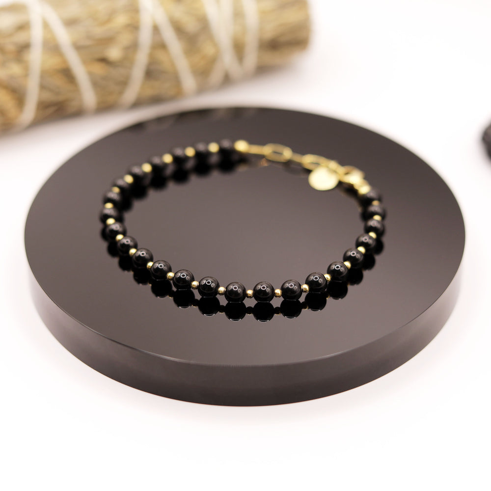 Pulsera Turmalina Negra