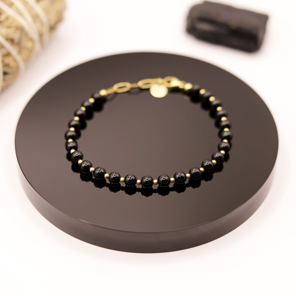 Pulsera Turmalina Negra