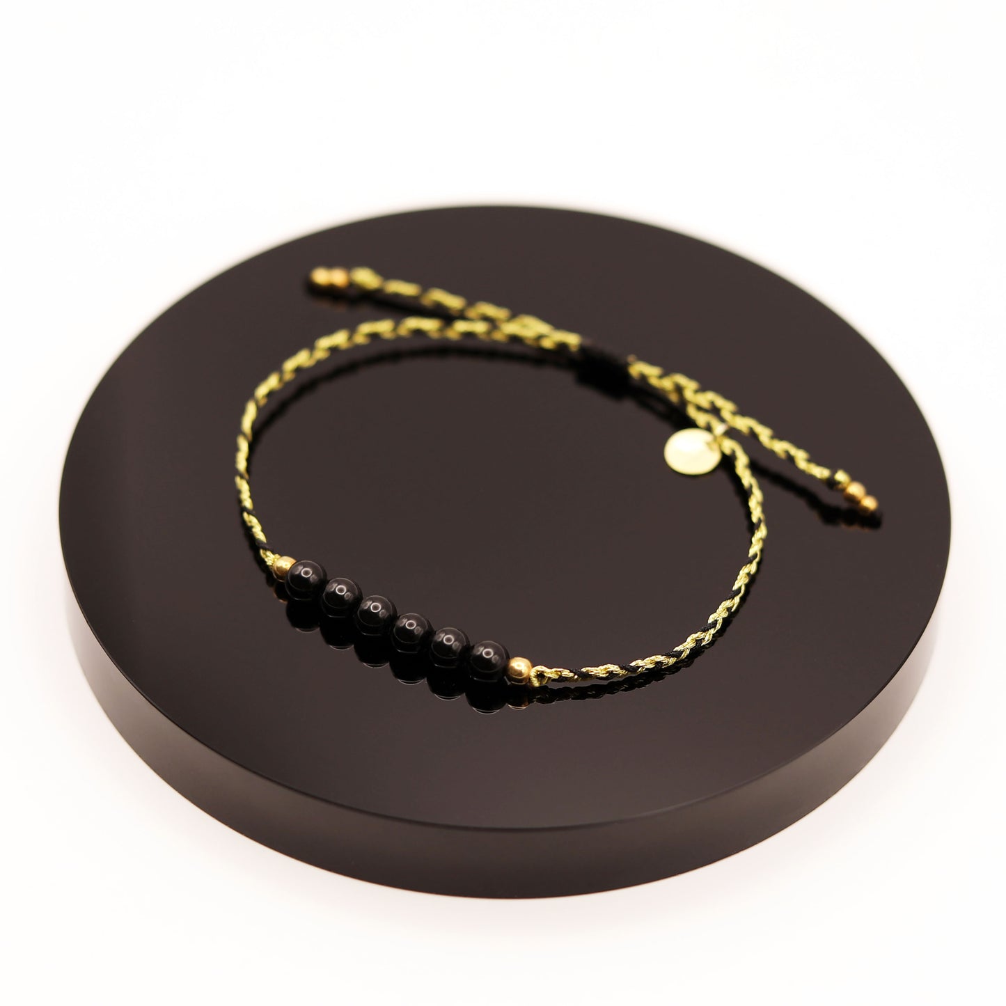 
                  
                    Pulsera Turmalina Negra Trenza
                  
                